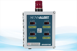 Gas Detection Controller SensAlert Four Channel Sensidyne
